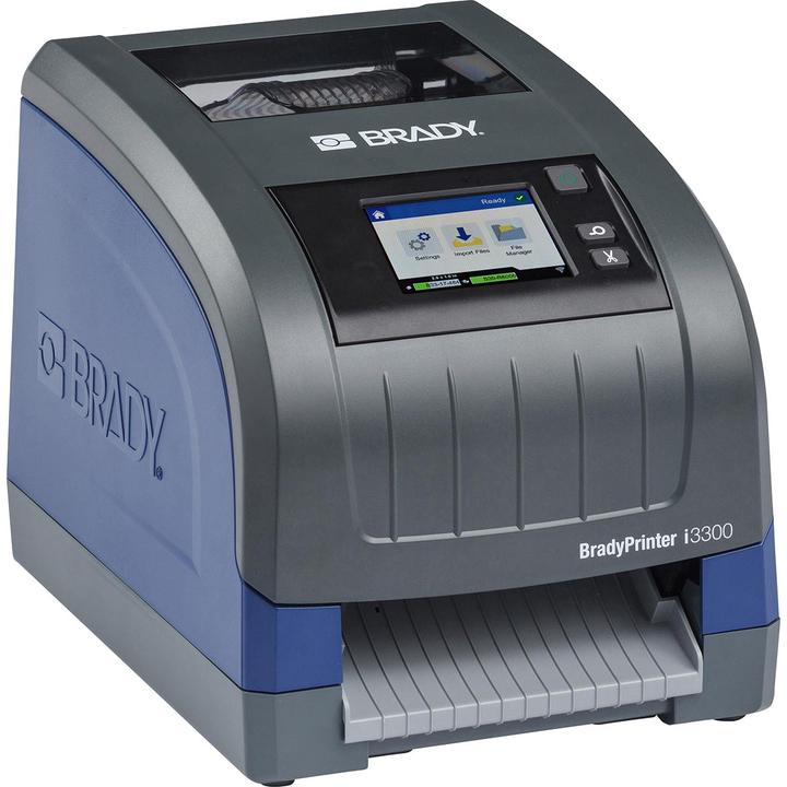 Produktbild Brady i3300-300-C-EU-WF, Etikettendrucker (220V), Thermotransferdruck, max. Breite 101,6mm, 300dpi