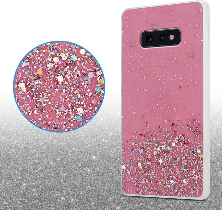 Produktbild Cadorabo TPU Cover funkelnder Glitter (Samsung Galaxy S10e)