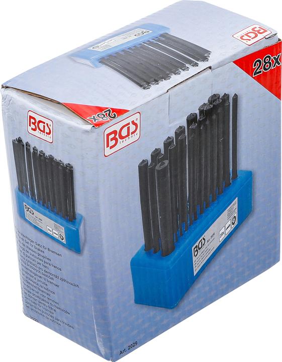 Image du produit BGS Jeu de chasses goupilles 28 pièces. (Frein avant, Kit de frein)