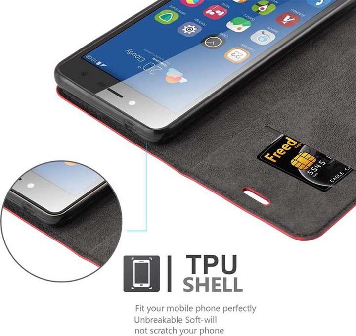 Productafbeelding Cadorabo Boek Onzichtbare Magneethoes (ZTE Blade L7)