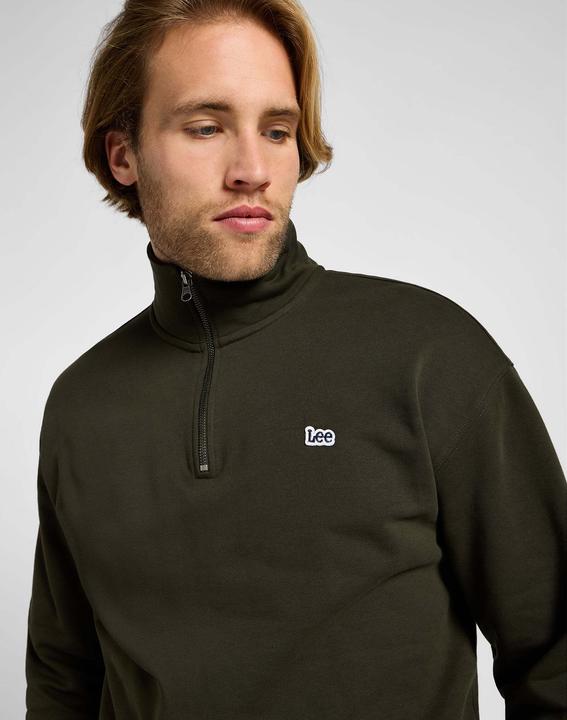 Actual product image Lee Pullover half zip jumper (M)