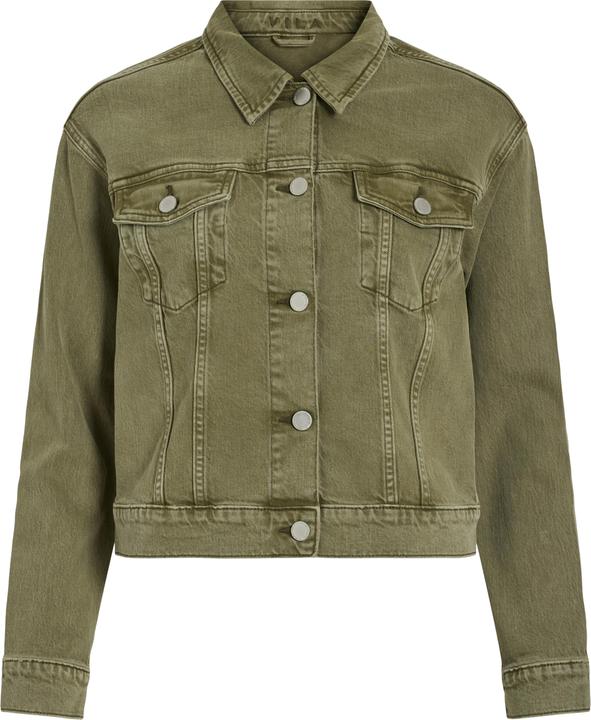 Vila Geknöpfter Jeansjacke (42)