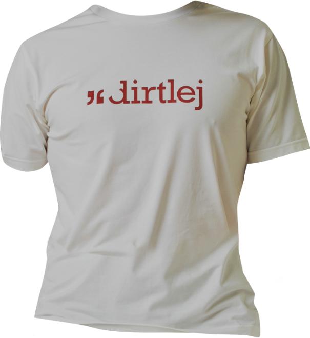 Actual product image dirtlej Supima T-shirt, cream/red, XXL (XXL)