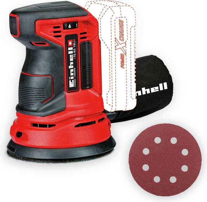 Produktbild Einhell Akku-Exzenterschleifer TE-RS 18 Li Kit (1x 4,0 Ah)
