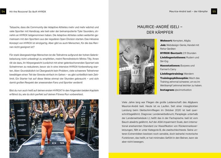 Actual product image Hyrox – das Fitnessrace für jeden (German, Hyrox, 2023)
