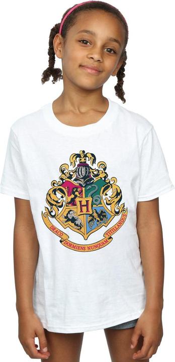 Immagine prodotto Hogwarts Crest Gold Ink Maglietta Ragazze (152, 158)