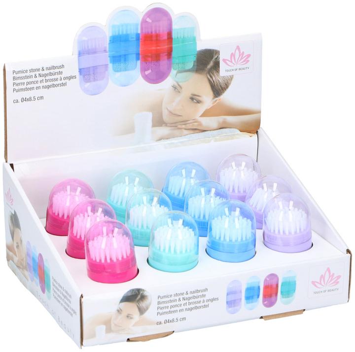 Image du produit Brosse à ongles avec pierre ponce