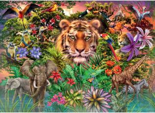Produktbild Ravensburger Puzzle 1000 Tiger im Garten (1000 Teile)