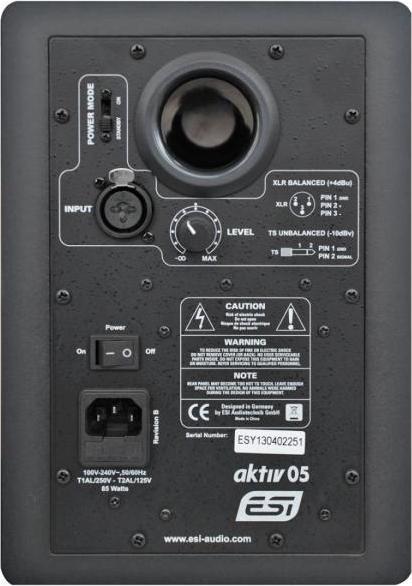 Actual product image ESI Active 05 monitor speaker pair + vibration damper (Active, Pair)