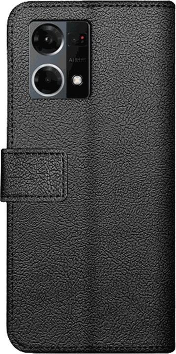 Immagine prodotto Just in Case Copertina per libri in pelle di Pu Nero OPPO Reno7 (Oppo Reno 7)