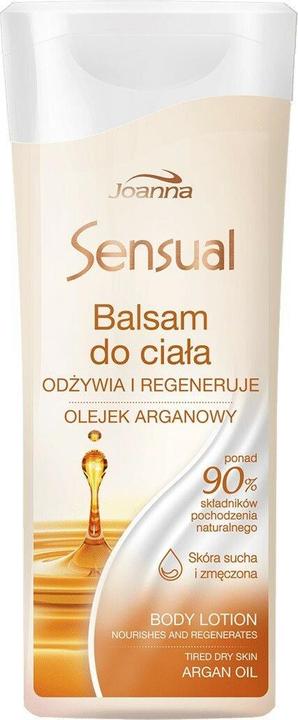 Actual product image Joanna Sensual Nourishing & Regenerating Oil Argan 200G (Body lotion)