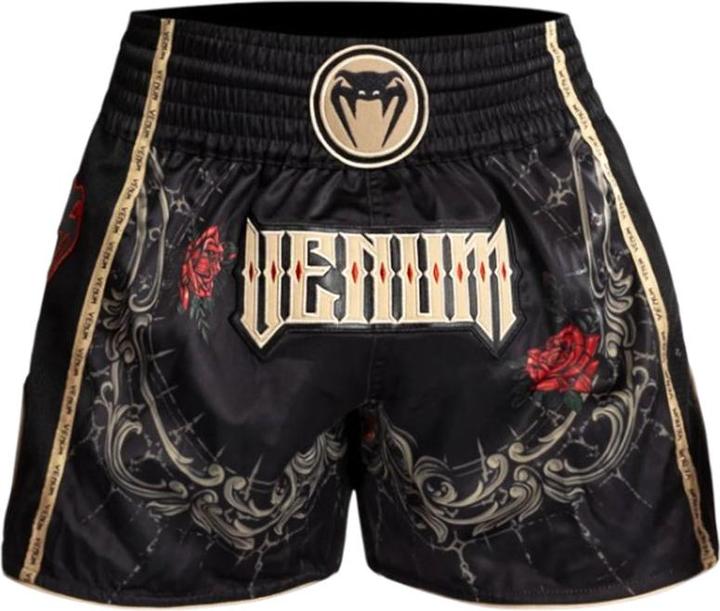 Produktbild Venum Santa Muerte 5.0 Muay Thai Shorts Deep Black Gold (XL)