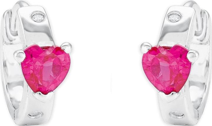 Actual product image Amor Heart (Silver, Zirconia)