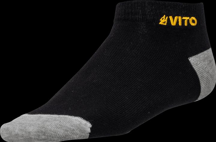Actual product image VITO Pair Of Black Socks Everyday Fresh Size 35-37 (Single pack, 35 - 37, 43 - 47, 38 - 42)