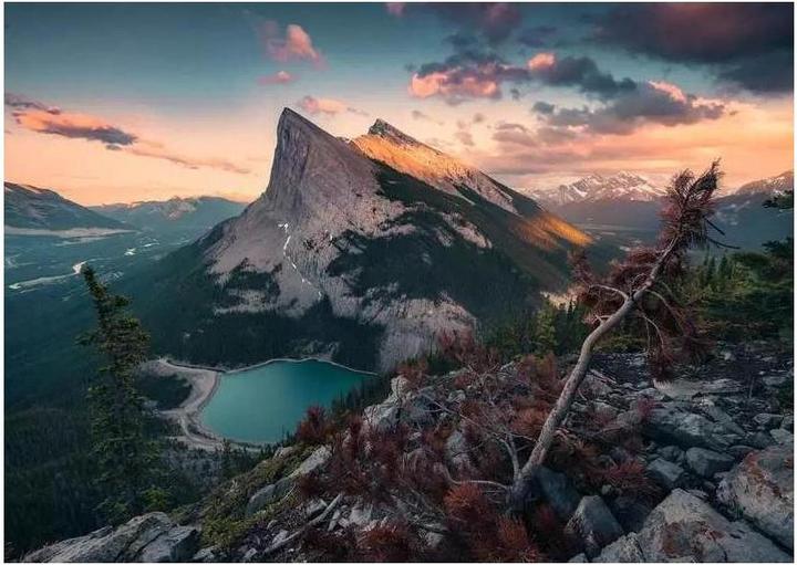 Image du produit Ravensburger Un soir dans les Montagnes Rocheuses (1000 pièces)