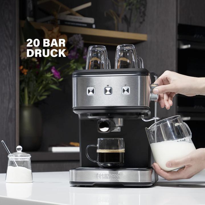 Actual product image Princess Espresso machine with portafilter