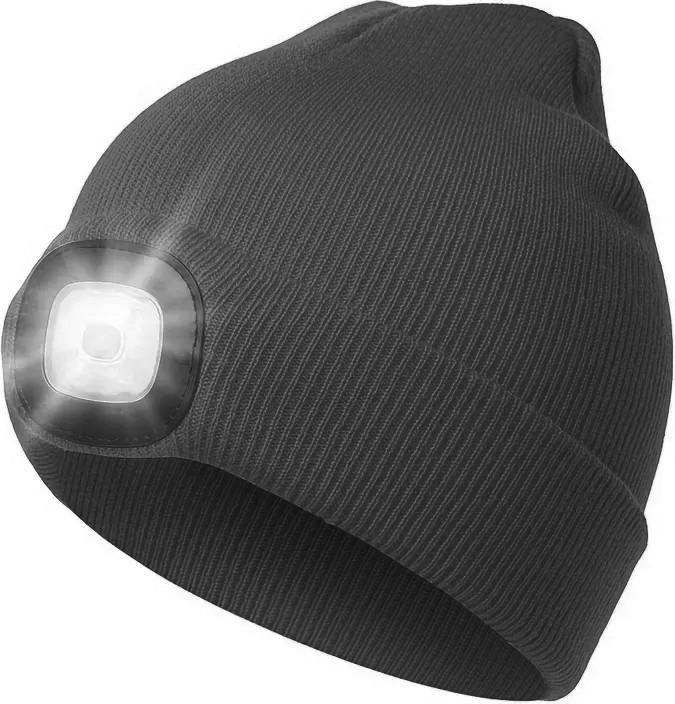 Immagine prodotto Out of the blue Cappello a berretto con luce LED taglia universale grigio