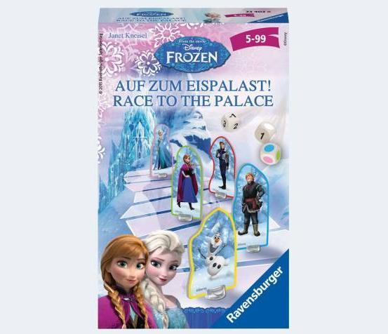 Image du produit Ravensburger La Reine des Neige : La Course au Palais (Allemand, Français, Italien)