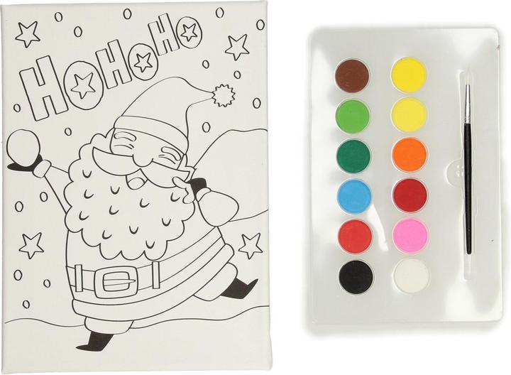 Image du produit Kit de peinture sur toile Noël