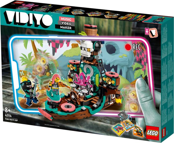 Produktbild LEGO Punk Pirate Ship (43114, LEGO Vidiyo)