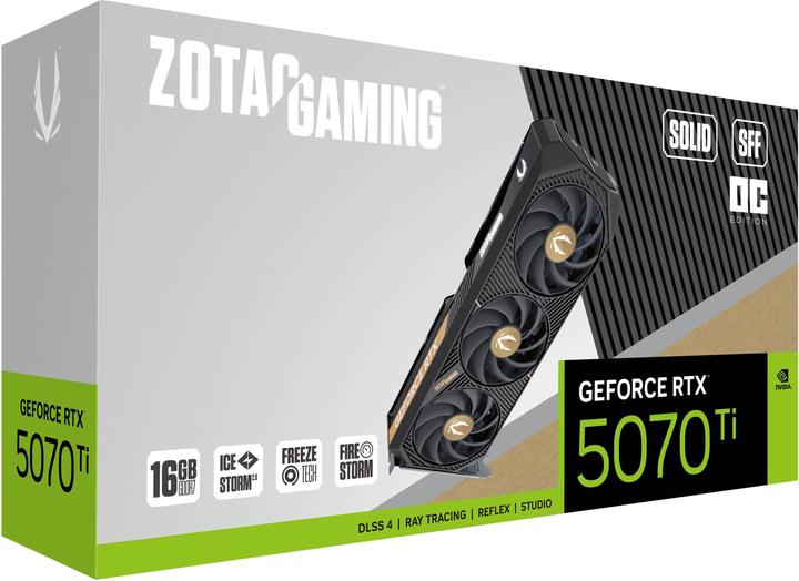 Productafbeelding Zotac Gaming GeForce RTX 5070 Ti Solid SFF OC (16 GB)