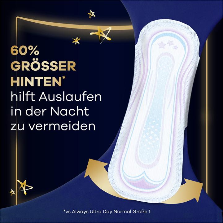 Produktbild Always Ultra Secure Night (72 x, Damenbinden)