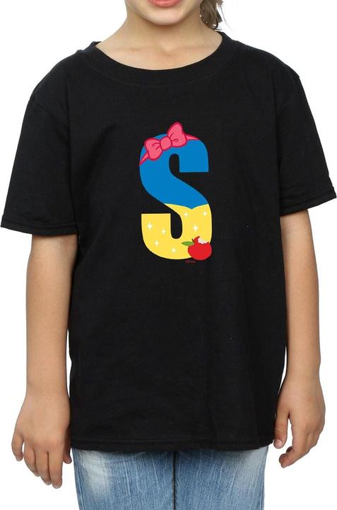 Immagine prodotto Disney Alphabet S Is For Snow White Maglietta Ragazze (140, 146)