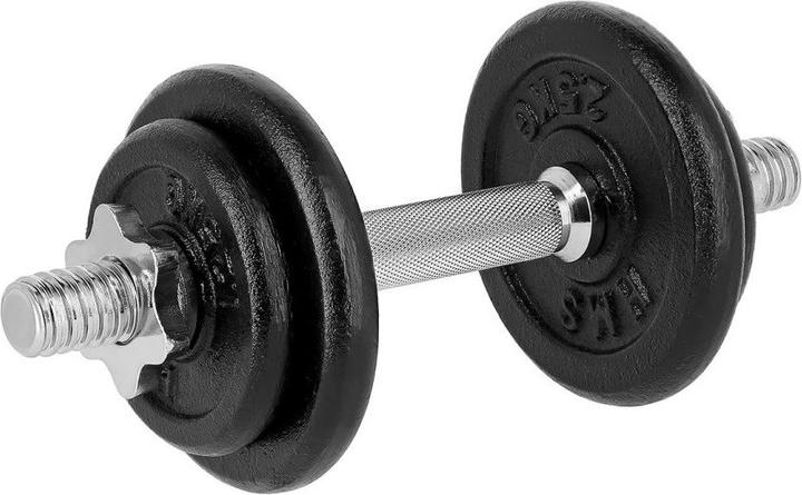 Produktbild HMS Hantelgewichte mit Kunststoffkoffer ST20 20kg, schwarz