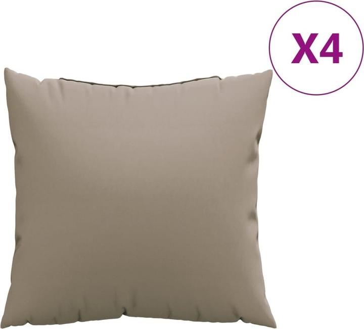 Produktbild VidaXL 10-tlg. Garten-Lounge-Set mit Kissen (60 x 60 cm)