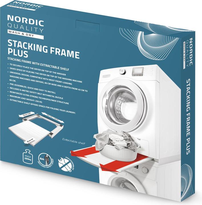Actual product image Nordic Frame e.g. Plus for washing machine, dryer