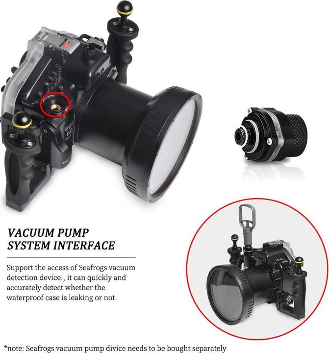 Image du produit Seafrogs SC-29 (Boîtier sous-marin, EOS 6D Mark II)