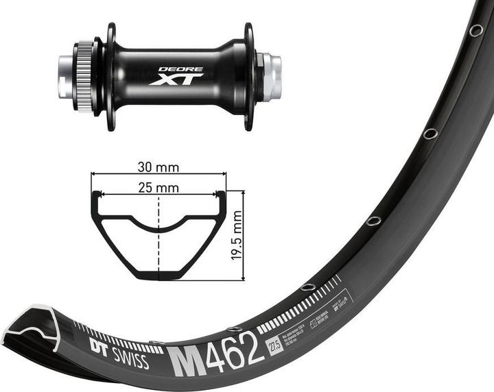 Produktbild DT Swiss TA 15 (Vorderrad, 27.5")