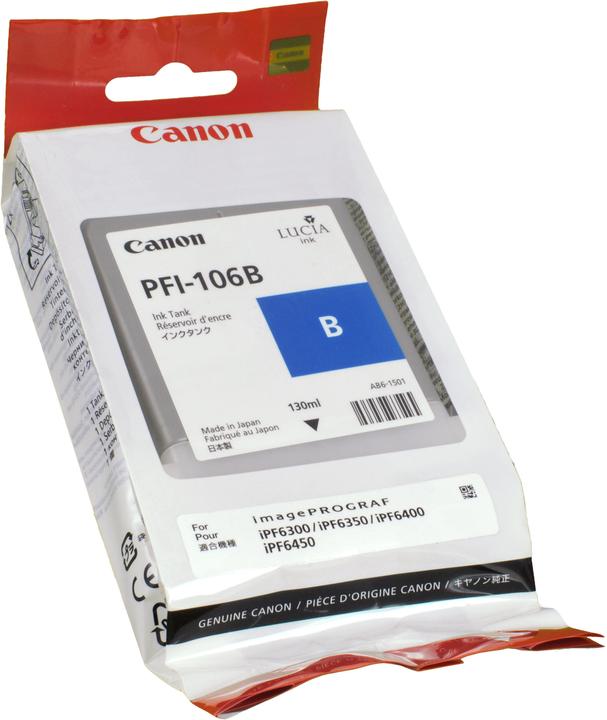 Actual product image Canon Pfi-106b (B)