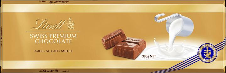 Image du produit Lindt Tablette de chocolat au lait (300 g)