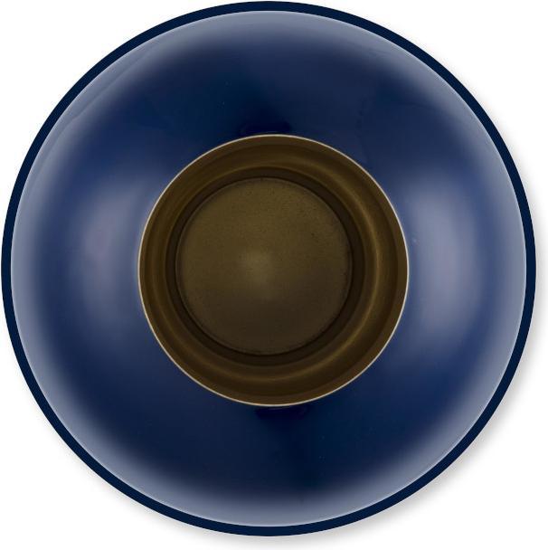 Image du produit PIP Studio Vase en métal grand Royal blue 31,5x42cm (1 x)