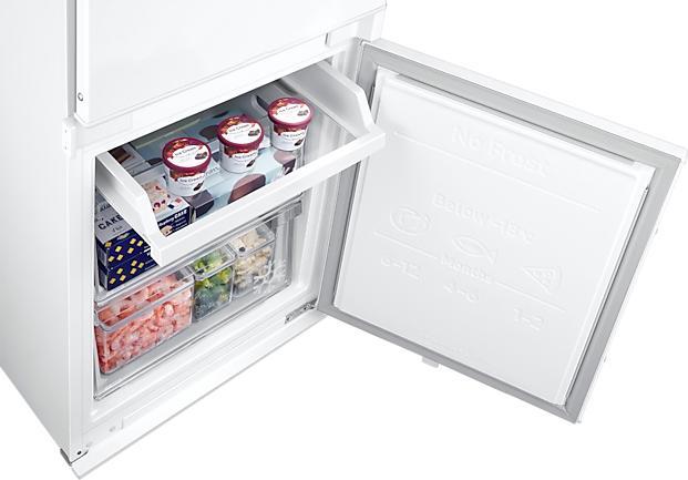 Actual product image Samsung BRB30705DWW/EF Fridge Freezer Integrated 298 l D White (298 l)