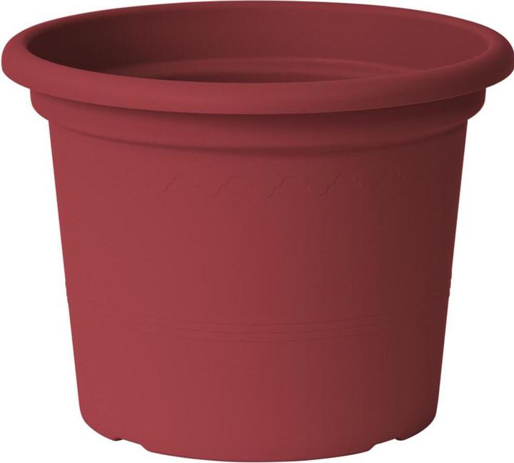 Euro3plast Pflanzkübel GEO Ø 20 cm mattone rot (25 cm)