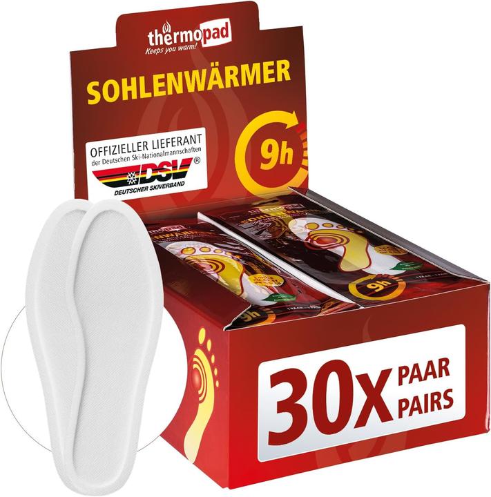 Produktbild Thermopad 30 Paar Wärmesohlen