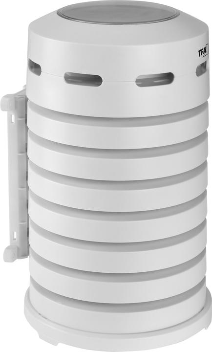 Productafbeelding TFA 98.1111.02 Beschermkap voor buitenzender met zonneventilator Weerbeschermingshut