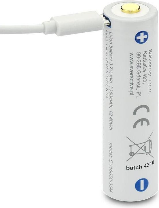 Produktbild Everactive Professional Lithium (1 Stk., 18650, 3500 mAh)