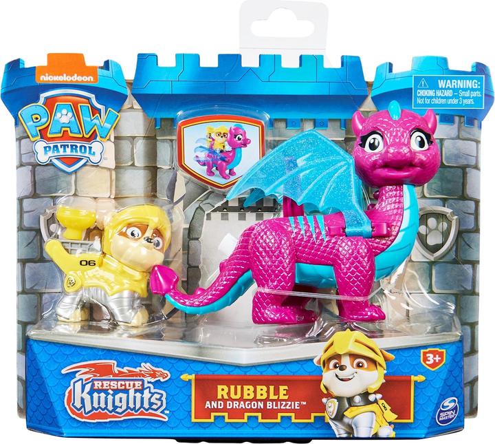 Produktbild Spin Master Paw Patrol Rescue Knights Chase und Dragon Draco Set
