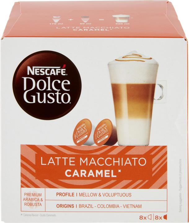 Produktbild Nescafé Dolce Gusto Latte Macchiato Caramel (16 x Port.)