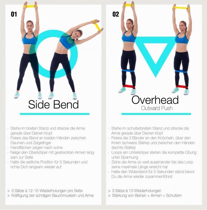 Produktbild Gorilla Sports Resistance Band (2.08 m, Extra Leicht)