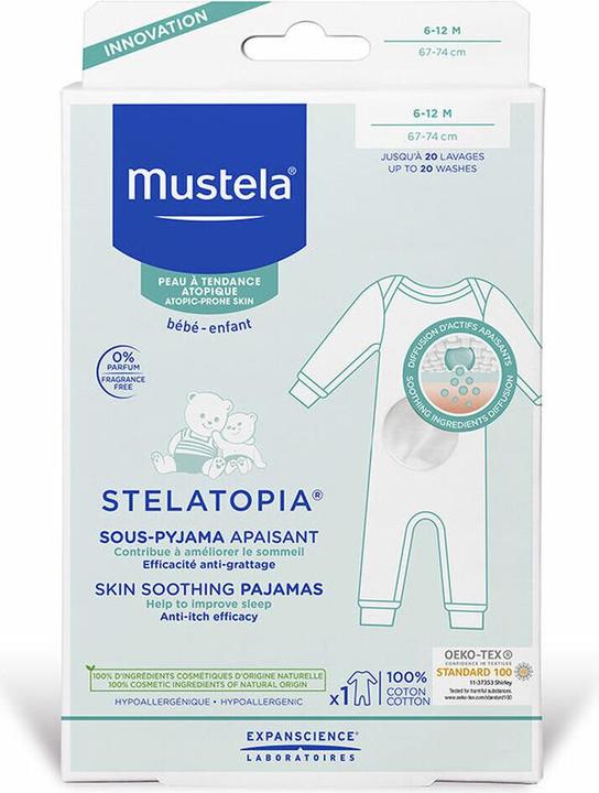Produktbild Mustela Beruhigendes Unter-Pyjama Stelatopia 6-12 (6, 7, 8, 9, 10, 11, 12)