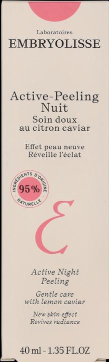 Actual product image Embryolisse Active Night Peeling 40 ml (Exfoliation, 40 ml)