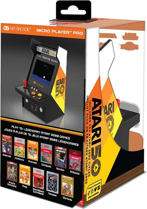 Produktbild MyArcade - Micro Player Pro Atari 50th Anniversary (100 jeux en 1) (Multilingual)