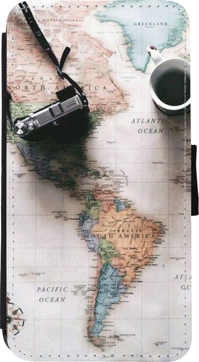 Image du produit PhoneLook Coque Wallet noir Travel 01 (Apple iPhone XS Max)
