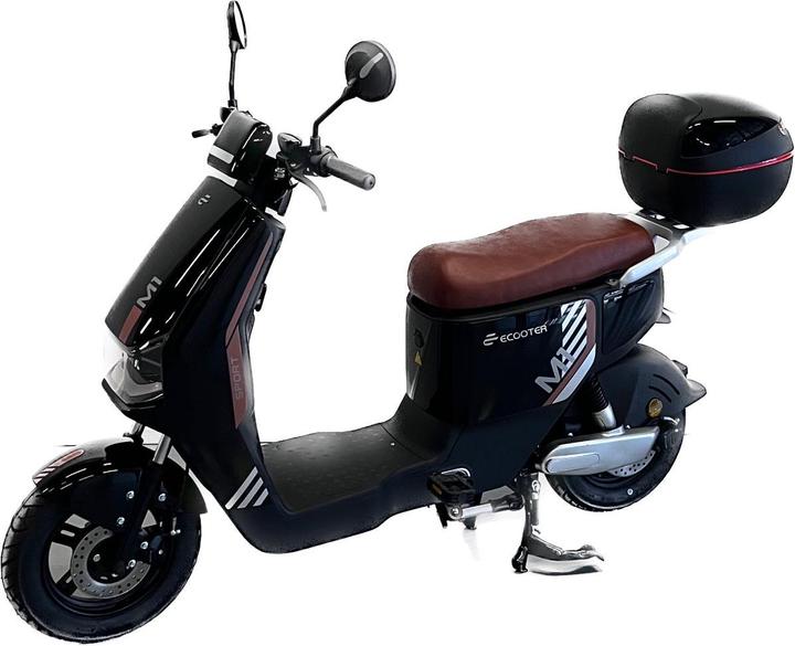 Ecooter M1 - 25 km/h - Black Elektroroller (25 km/h, 500 W)