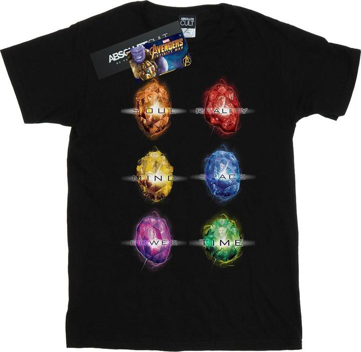 Avengers Infinity War Infinity Stones Baumwolle Boyfriend TShirt