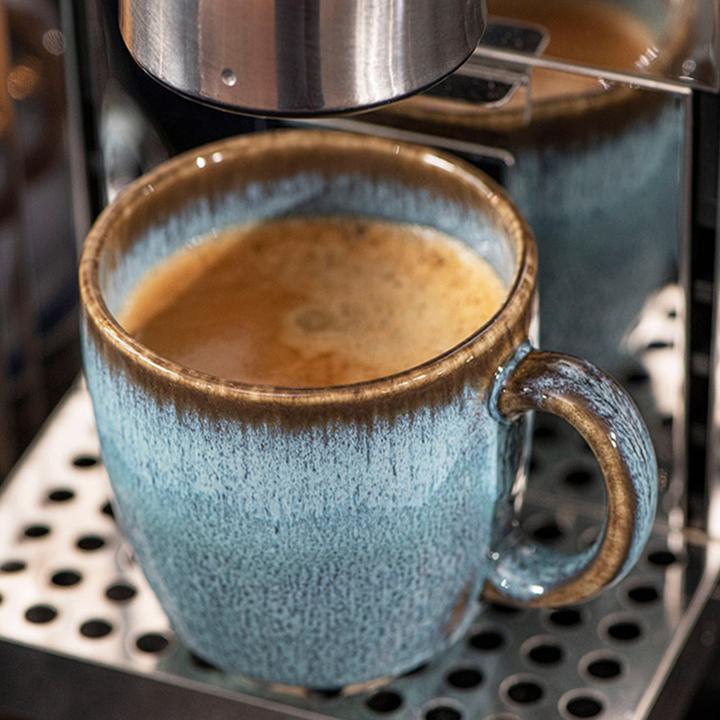 Actual product image Like. by Villeroy & Boch Lave coffee cup with saucer (190 ml, 2 x)
